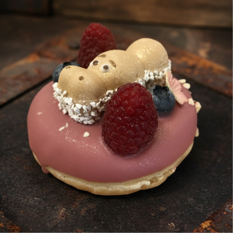 Ruby Donut Happy Hippo Ruby Strawberry Donut – Lil Hangry